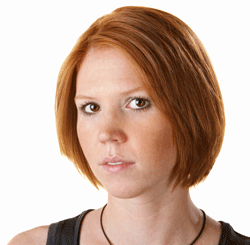 Picture of red-headed woman