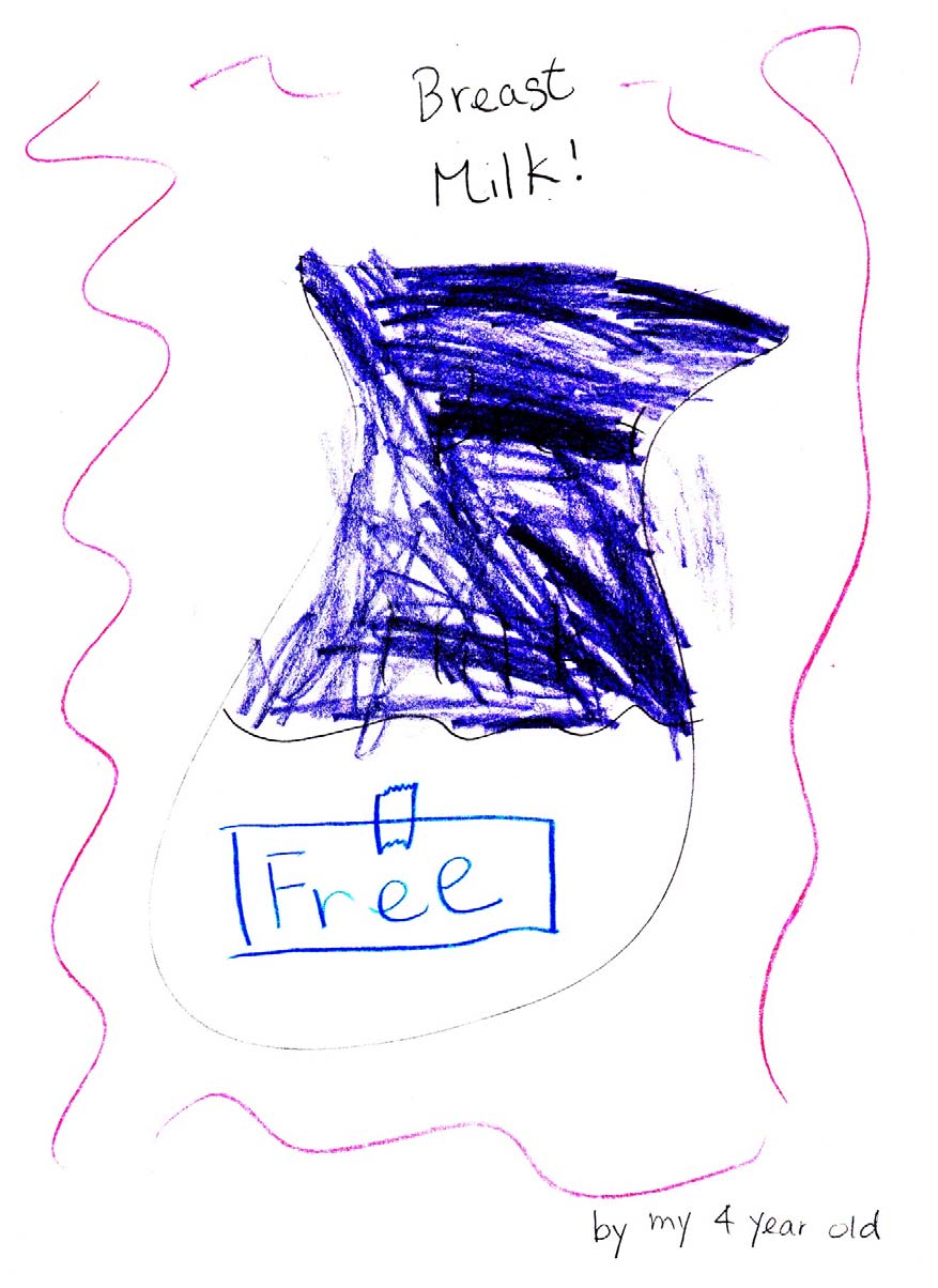 Drawing by Cecilia's daughter, aged 4