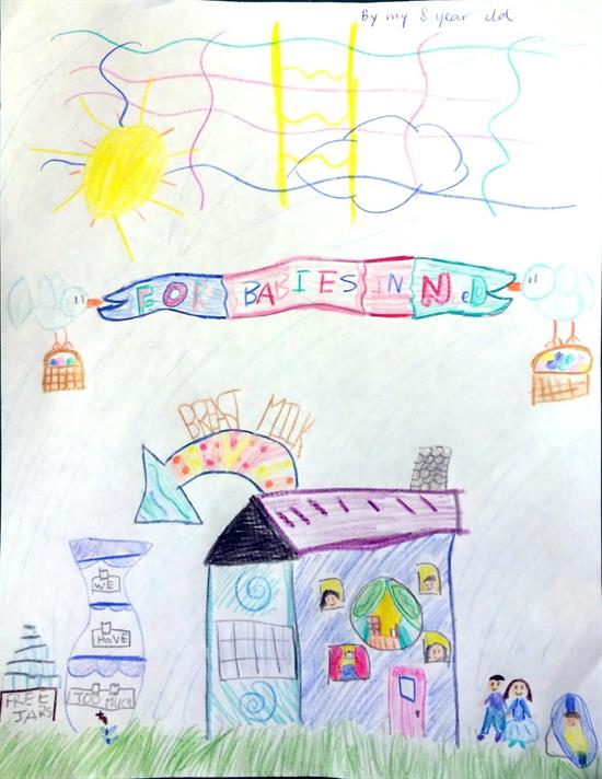 Drawing by Cecilia's daughter, aged 8